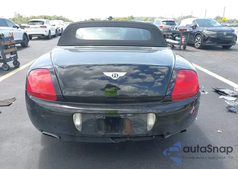 2007 Bentley Continental Gtc z USA, uszkodzony, nr VIN SCBDR33W47C046953
